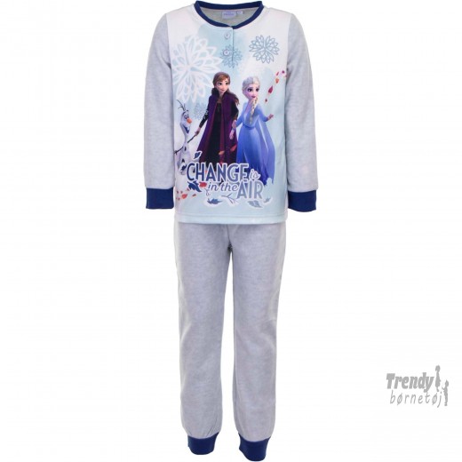 Frost pyjamas i grå med Anna og Elsa