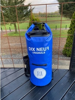 Vandtæt drybags / rygsæk i blå fra DIX NEUF