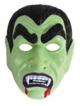 Dracula maske i grøn 