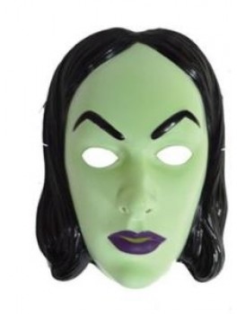 Dracula maske pige i grøn 