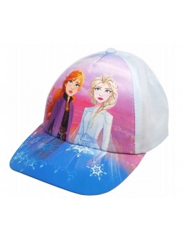 Frost cap i lyseblå med Anna & Elsa 