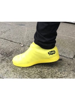 Pludde Overtræk sko i gul 