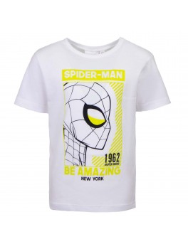 Spiderman t-shirt i hvid 
